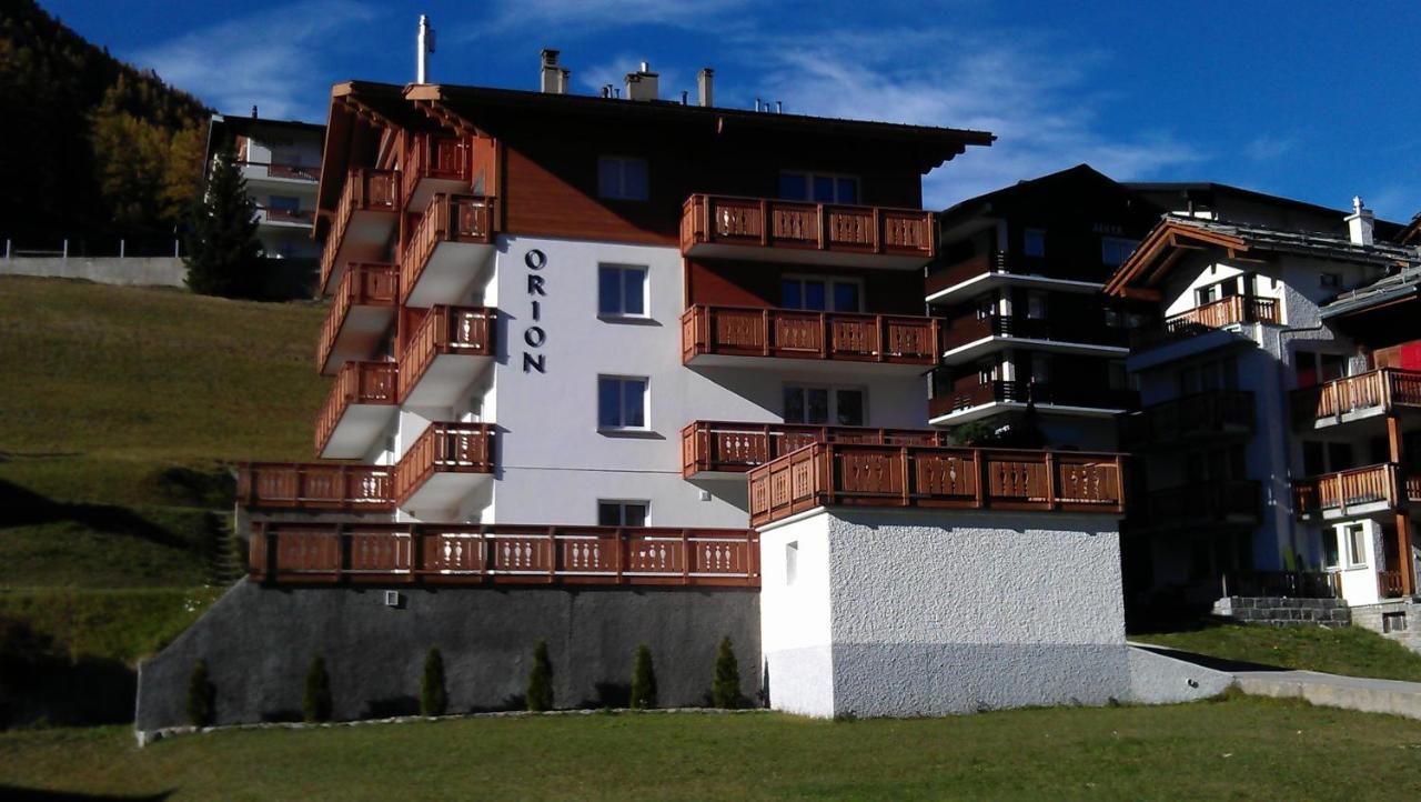 Ferienwohnung Haus Orion Saas-Fee Exterior foto